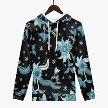 Load image into Gallery viewer, 'Blue flower' Unisex Hoodie