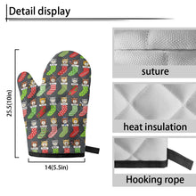 画像をギャラリービューアに読み込む, Oven glove(two pieces)