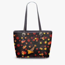 Load image into Gallery viewer, 586. ‘Koi fish’ Large Leather Tote Bag