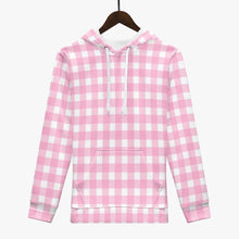Load image into Gallery viewer, ‘Pink checker’ Unisex Hoodie