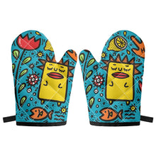 画像をギャラリービューアに読み込む, ‘Hope’ Oven glove(two pieces)