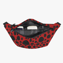 Load image into Gallery viewer, ‘Red with black dots’ Fanny Pack