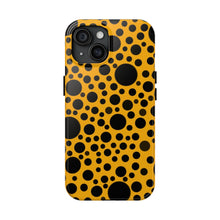 画像をギャラリービューアに読み込む, ‘Yellow with Black dots’ Phone Cases