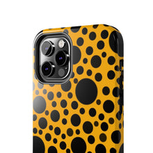 画像をギャラリービューアに読み込む, ‘Yellow with Black dots’ Phone Cases
