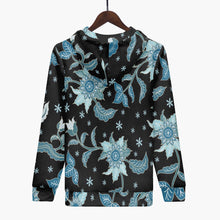 Load image into Gallery viewer, 'Blue flower' Unisex Hoodie