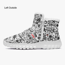 Load image into Gallery viewer, Everything is Perfect white-.Fur Zipper Up Boots