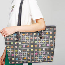 Load image into Gallery viewer, 586. ‘Wagashi’ Large Leather Tote Bag