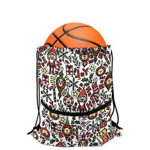 画像をギャラリービューアに読み込む, 'Merry' Drawstring Backpack