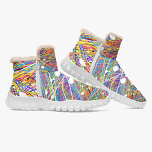 Load image into Gallery viewer, Rainbow Threads- Fur Zipper Up Boots