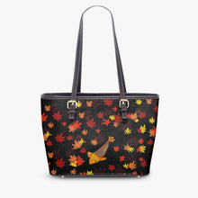 Load image into Gallery viewer, 586. ‘Koi fish’ Large Leather Tote Bag