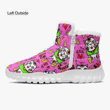 Load image into Gallery viewer, 446. Cotton-pad Fur Zipper Up Boots Manekineko
