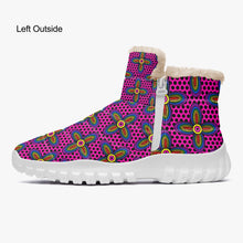 Load image into Gallery viewer, Vibrant Blossom- Fur Zipper Up Boots