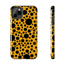 画像をギャラリービューアに読み込む, ‘Yellow with Black dots’ Phone Cases