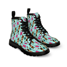 Load image into Gallery viewer, Warrior-Women's Canvas Boots