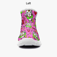 Load image into Gallery viewer, 446. Cotton-pad Fur Zipper Up Boots Manekineko