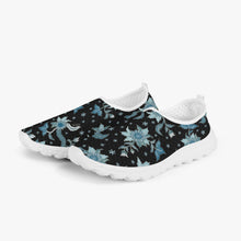 Load image into Gallery viewer, Blue Flower-Women's Slip-On