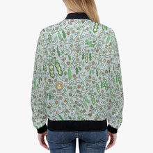 Load image into Gallery viewer, 'Beans on Blue’ Trending Women’s jacket