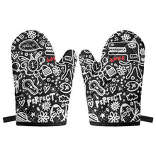 Load image into Gallery viewer, "Perfect on Black" Oven glove(two pieces)