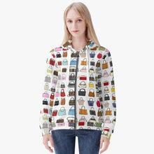 Load image into Gallery viewer, 'Fashion Lovers' Women's Full Zip Up Hoodie