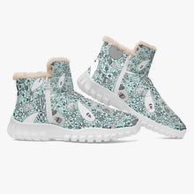 Load image into Gallery viewer, Dream in Turqoise- Fur Zipper Up Boots
