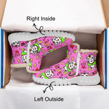 Load image into Gallery viewer, 446. Cotton-pad Fur Zipper Up Boots Manekineko