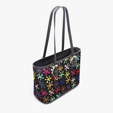 Load image into Gallery viewer, 586. ' Favorite happie' Large Leather Tote Bag
