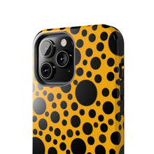 画像をギャラリービューアに読み込む, ‘Yellow with Black dots’ Phone Cases
