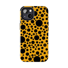 画像をギャラリービューアに読み込む, ‘Yellow with Black dots’ Phone Cases