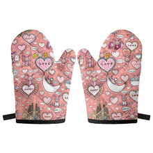 Load image into Gallery viewer, ‘Do what you love to do’ Oven glove(two pieces)