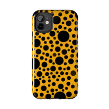 画像をギャラリービューアに読み込む, ‘Yellow with Black dots’ Phone Cases