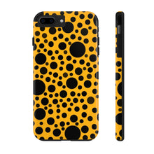 画像をギャラリービューアに読み込む, ‘Yellow with Black dots’ Phone Cases