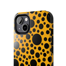 画像をギャラリービューアに読み込む, ‘Yellow with Black dots’ Phone Cases