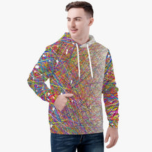 Load image into Gallery viewer, 'Rainbow thread' Unisex Hoodie
