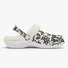 Load image into Gallery viewer, ‘Doodle Sheep’ Lined All Over Printed Clogs
