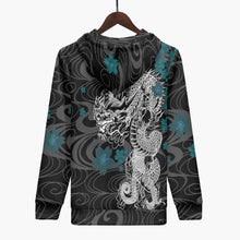 Load image into Gallery viewer, 'Yozakura Black' Unisex Hoodie