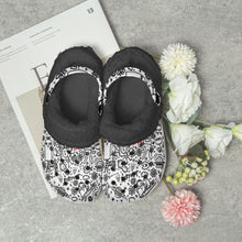 Load image into Gallery viewer, Everything is Perfect white-Lined Clogs