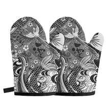 Load image into Gallery viewer, ‘Kacho Fugetsu’ Oven glove(two pieces)