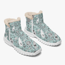 Load image into Gallery viewer, Dream in Turqoise- Fur Zipper Up Boots