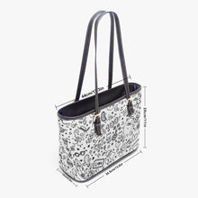 Load image into Gallery viewer, 586. ‘100%’ Large Leather Tote Bag