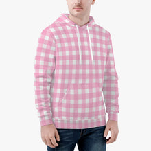 Load image into Gallery viewer, ‘Pink checker’ Unisex Hoodie