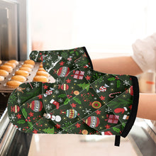 Load image into Gallery viewer, ‘Holly Pop’ Oven glove(two pieces)