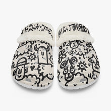 Load image into Gallery viewer, ‘Doodle Sheep’ Lined All Over Printed Clogs