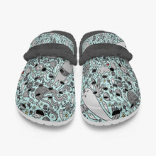 Load image into Gallery viewer, Dream in turquoise- Lined Clogs
