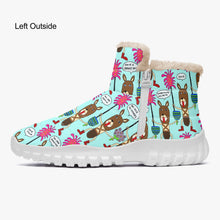 Load image into Gallery viewer, Warrior-Fur Zipper Up Boots