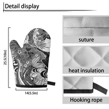 Load image into Gallery viewer, ‘Kacho Fugetsu’ Oven glove(two pieces)