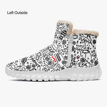 Load image into Gallery viewer, Everything is Perfect white-.Fur Zipper Up Boots