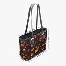 Load image into Gallery viewer, 586. ‘Koi fish’ Large Leather Tote Bag