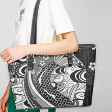 Load image into Gallery viewer, 586. 'Neo JApan' Large Leather Tote Bag