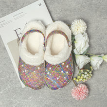 Load image into Gallery viewer, Rainbow Threads-Lined Clogs