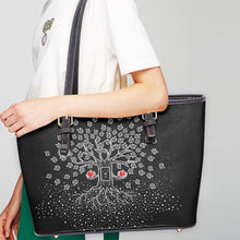 Load image into Gallery viewer, 586 'Tree' Large Leather Tote Bag